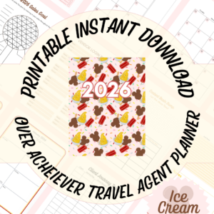 The 2026 Overachiever Planner for Travel Agents | Printable