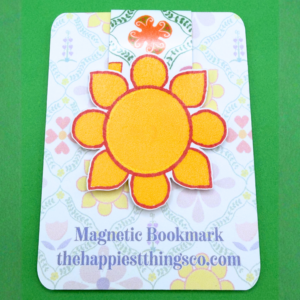 Flower Magnetic Bookmark