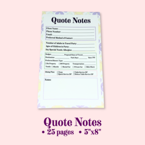 Quote Notes Notepad